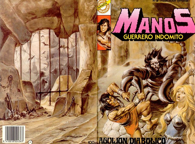 Manos Guerrero Indomito, Cover #9