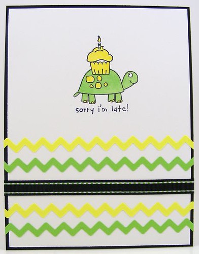 Late Turtle Card