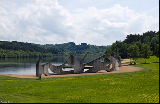 Lac d'Aubusson d'Auvergne - Sculpture