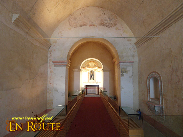 Inside the Guia Chapel