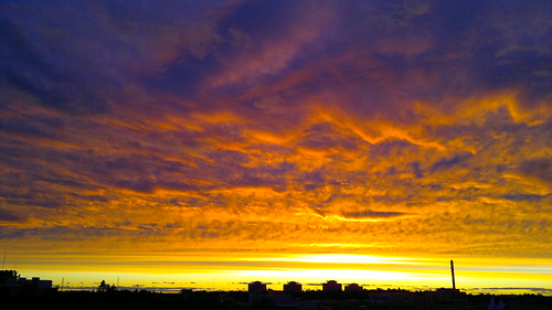 Sunset over Espoo