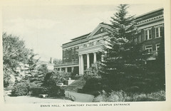 Ennis Hall, A Dormitory Facing Campus Entrance
