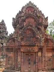 Famos red sandstone temple