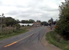 Bethel MN's rural Main St (via Google Earth)