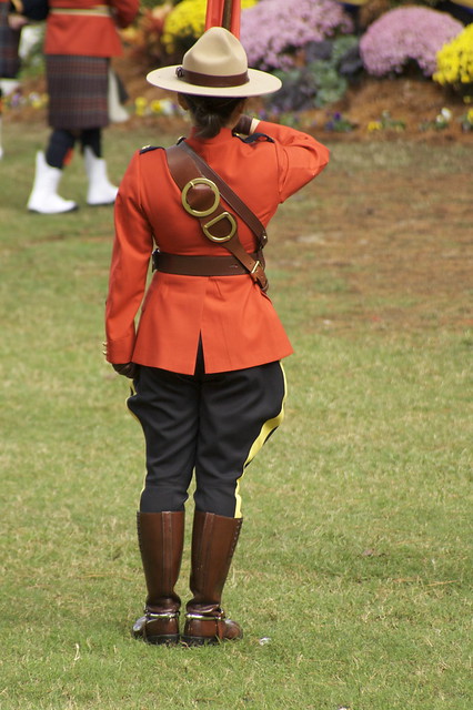 Highland Games Mountie Woman