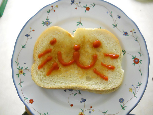 Cutest grilled cheese - ever.