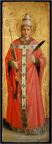 Saint Sixtus, circa 1453–54, Fra Angelico