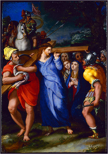 Christ Carrying the Cross, circa 1591–95, Alessandro Allori