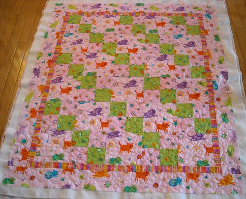 quilting finished
