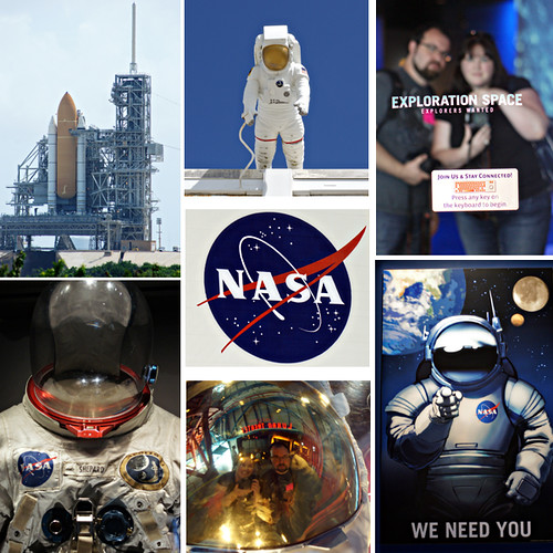 Collage from Trip to Kennedy Space Center - September 2010.
