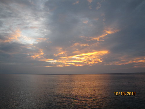 Sunset off West Okinawa