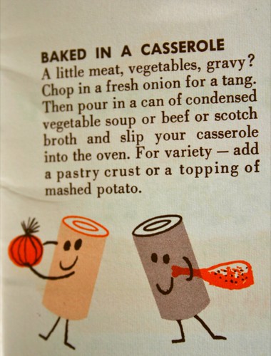 Ah ha! Baked in a casserole.