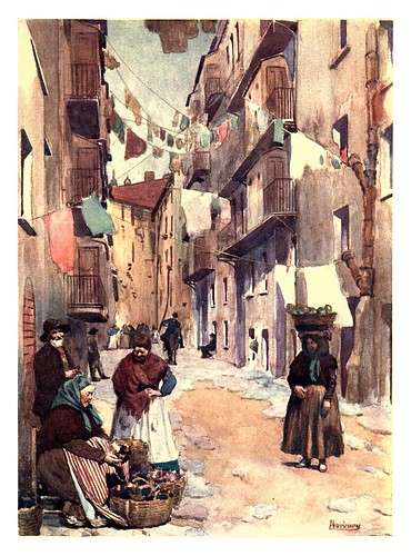 021- Casas en Ajaccio-Corsica-1909-Edwin A. Norbury