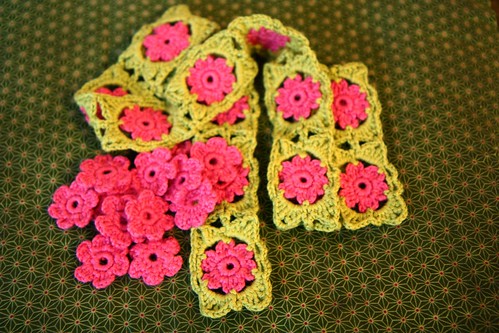 pink flowery scarf for aina