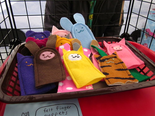 Finger Puppets that I made.