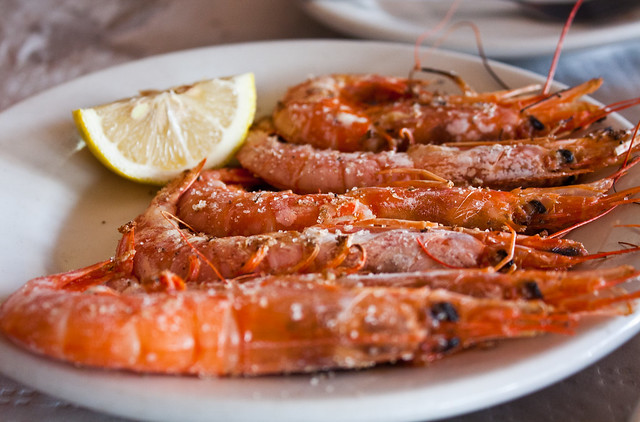 Shrimp, Spanish style