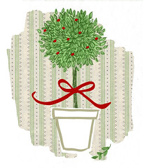 Handmade Christmas illustration