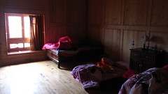 Our bedroom at the homestay