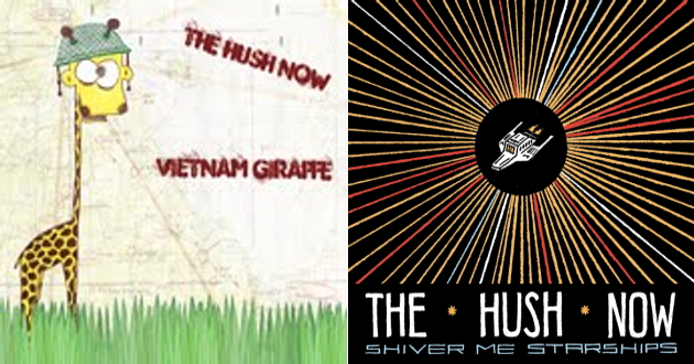 The Hush Now -- Vietnam Giraffe single and Shiver Me Starships EP