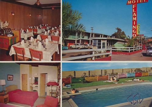 Motel Flamingo and Restaurant Italia - Ensenada, Baja California
