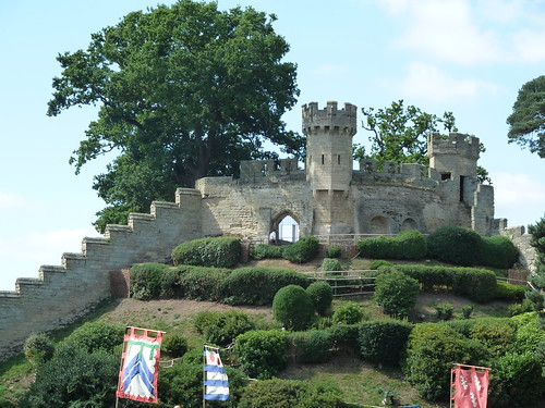 The oldest part of Warwick castle