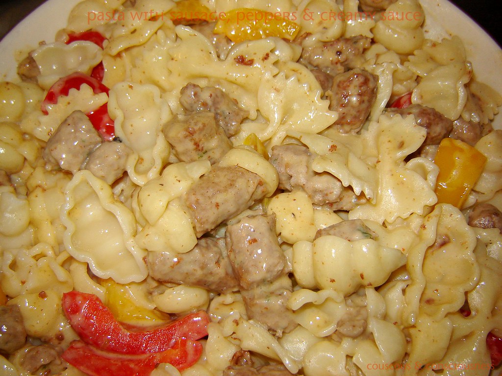 Pasta with Sausage & Peppers 1, edited