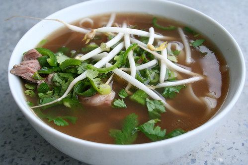 Beef Pho Noodle Soup (Pho bo) 
