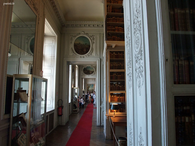 Couloir de la bibliothèque