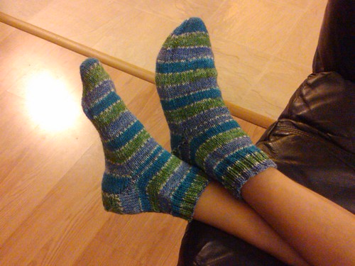 Jarett's socks