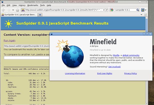 440 ms à SunSpider avec Minefield 4.0b7pre