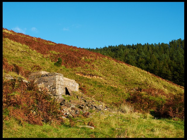 Remains of Cwm-y-Fuwch colliery