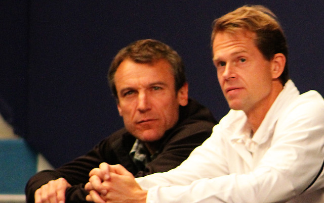 Mats Wilander and Stefan Edberg
