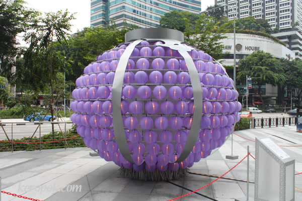 Purple Large Lantern
