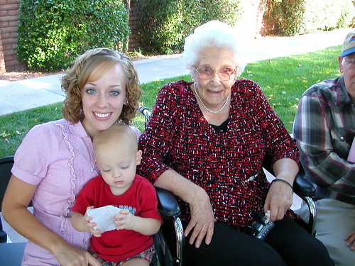 Oct 2 2010 Ruth Elden Grandma Lena Bartholomew