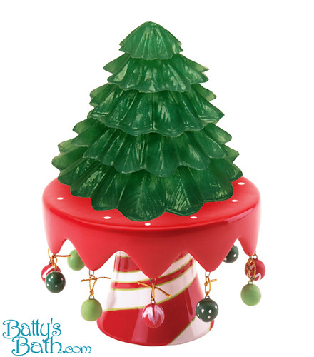 Soapy Center Piece Holiday Spruce Tree Soap 6 pieces 