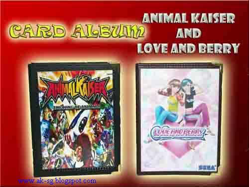Animal Kaiser (S'pore): AK and Love & Berry Album binder from indonesia