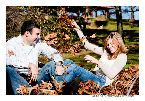 lars-anderson-brookline-ma-fall-engagement-photos- fiances enjoy the leaves of autumn