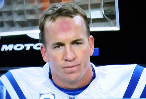 Peyton Manning Face 2010