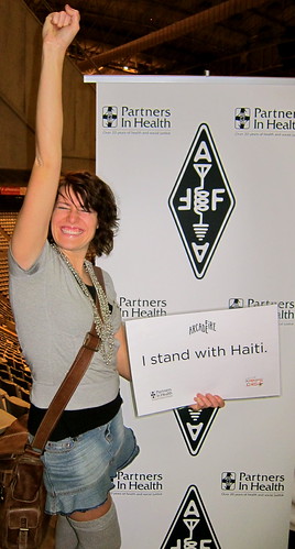 Standing with Haiti!