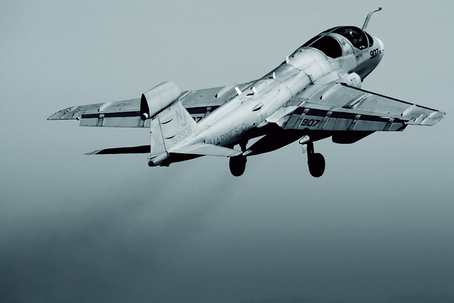 Northrop Grumman EA-6B Prowler Takeoff
