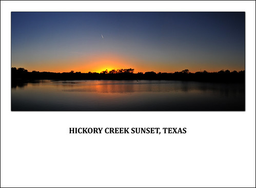 Hickory Creek Trail Sunset by Photographyco