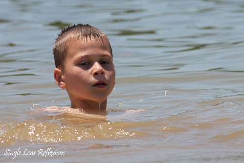 Oldest Son Swimming