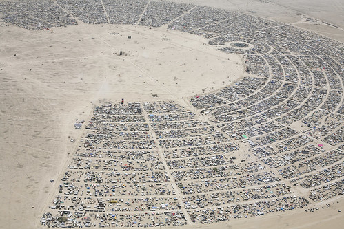 Burning Man - A View From Above 2010