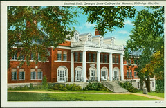 Sanford Hall, Georgia State College for Women, Milledgeville, Ga.- Front Side