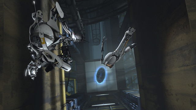 Portal 2 robots modo Co-op Valve