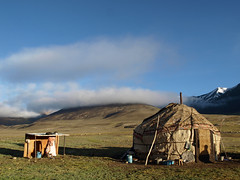 Yurt at Kara-Jilga