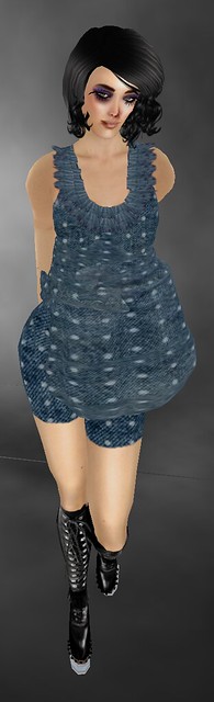 !1mm*** denim dot wanpi GIFT join the group and grab it + MINA Hair fashion - Melanie - Blackite  is a fat pack all colors not free