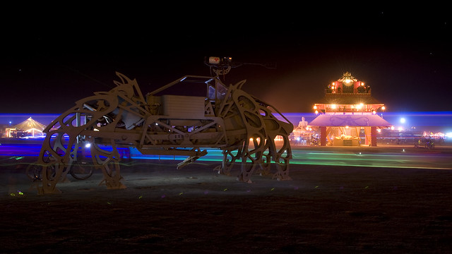 Burning Man 2010 - Metropolis: The Walking Beast at  MUSE