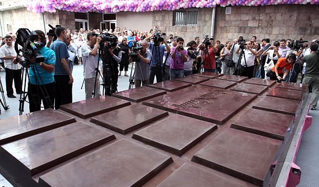 세계에서 가장 큰 초콜릿