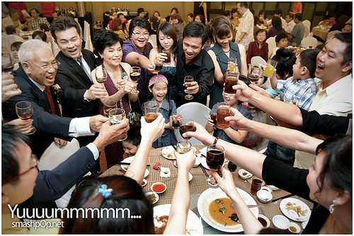 Chinese wedding dinner When you attend a Chinese marriage in any countries